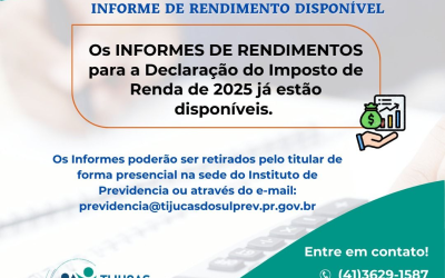Informe de Rendimento Disponível